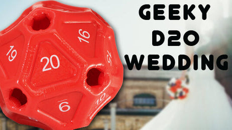 geeky d20 wedding