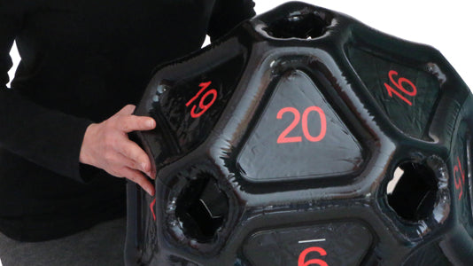 Inflatable D20 Dice