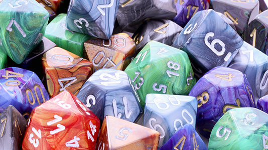 Lustrous Dice Have Arrived