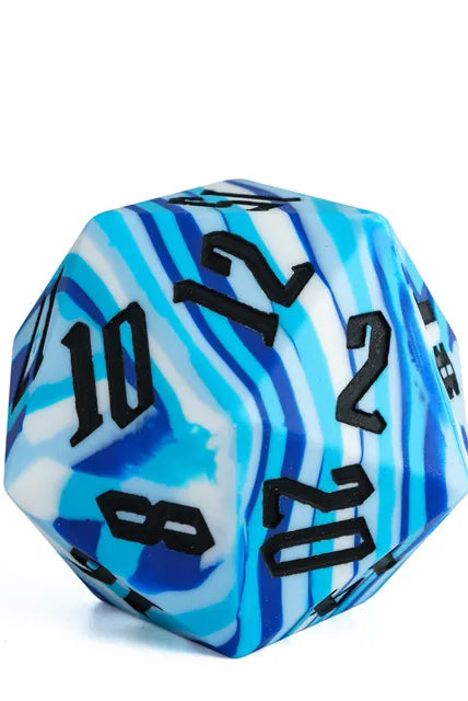 Large 55mm d20 ttrpg dice