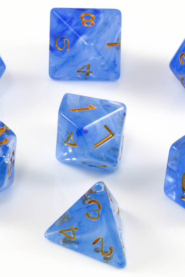 Blue Banshee dice for DND