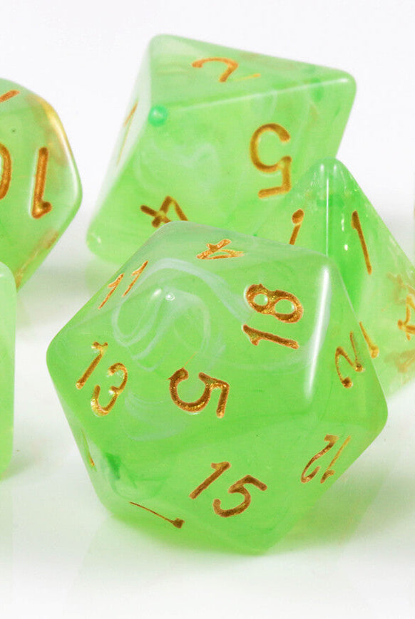 Green banshee dice