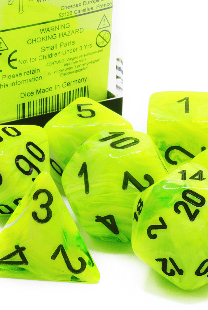 Chessex Mega-Hedral Large Vortex dice at Dark Elf Dice