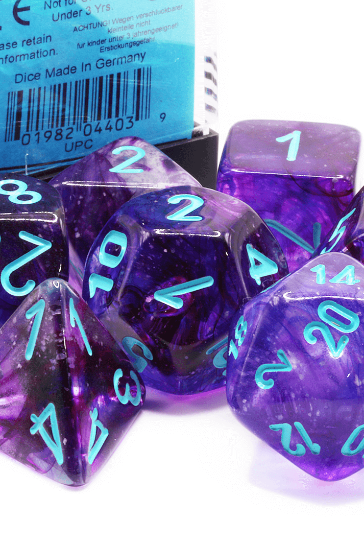 Chessex Big Dice Megahedral Nebula Nocturnal