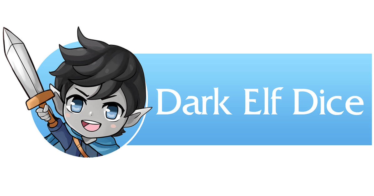 Dark Elf Dice | Your DnD Dice Shop since 2005. Low-prices, top service