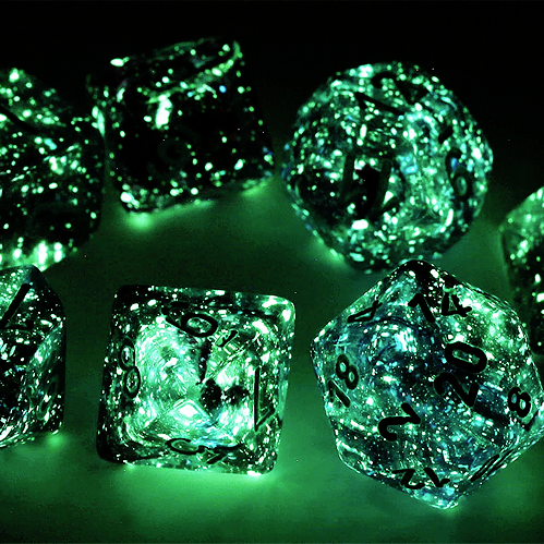 Glow in the dark Dice review