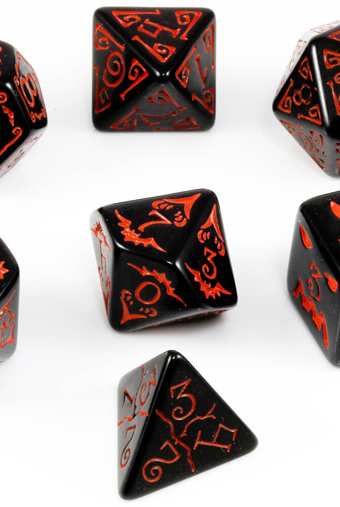 Halloween dice