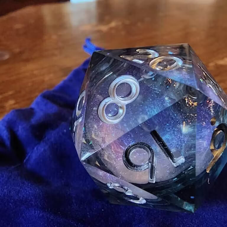 Liquid Core D20 Dice