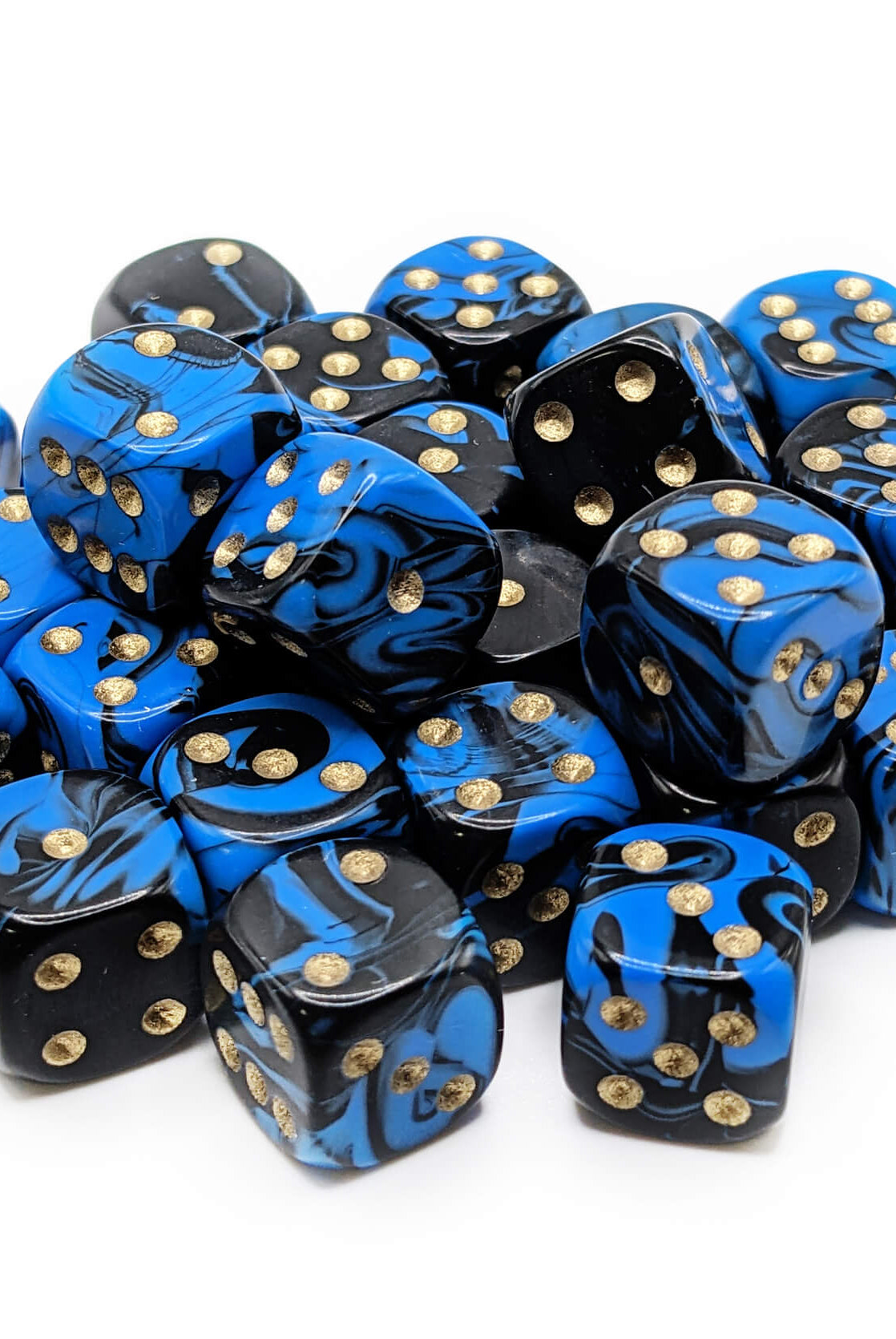 Oblivion blue game dice