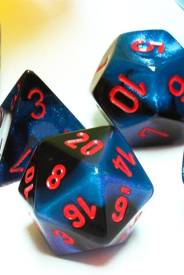 D&D Dice Starlight Gemini
