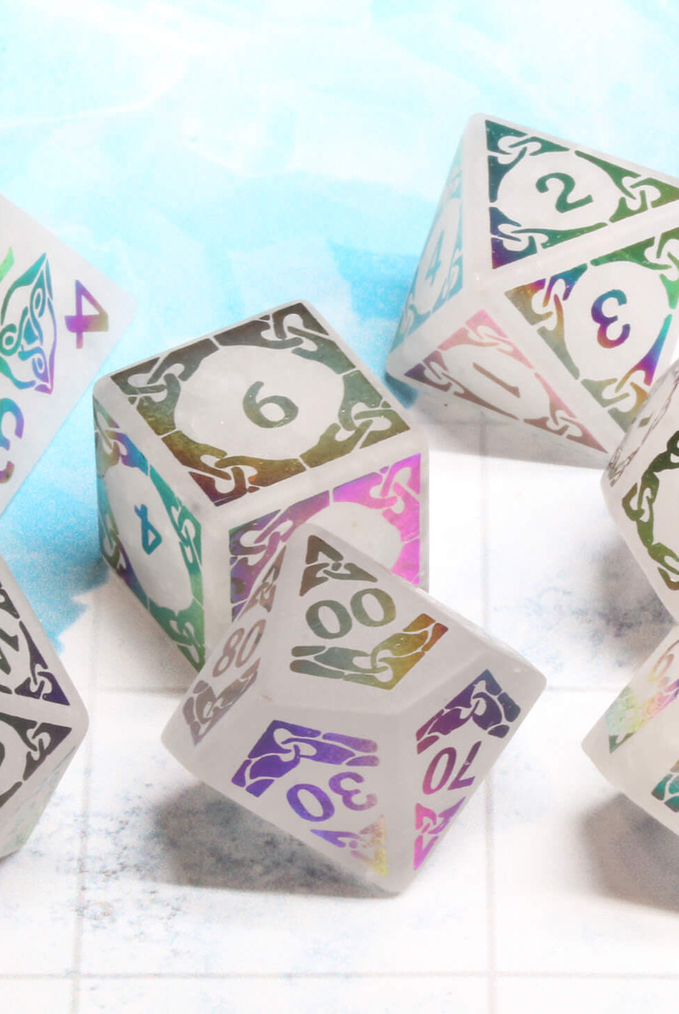 Gemstone Dice The Rainbow Bridge