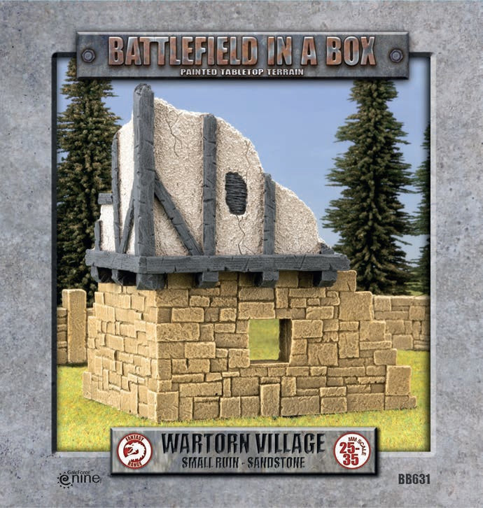 Battlefield In a Box Wartorn Sandstone Terrain