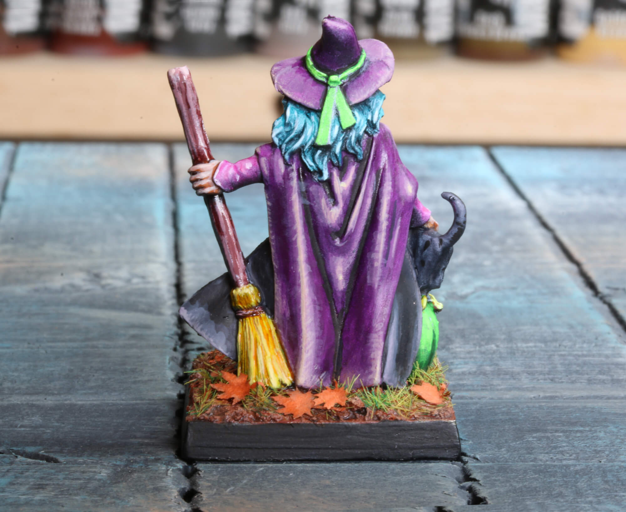DnD Miniatures Witch 3 at Dark Elf Dice