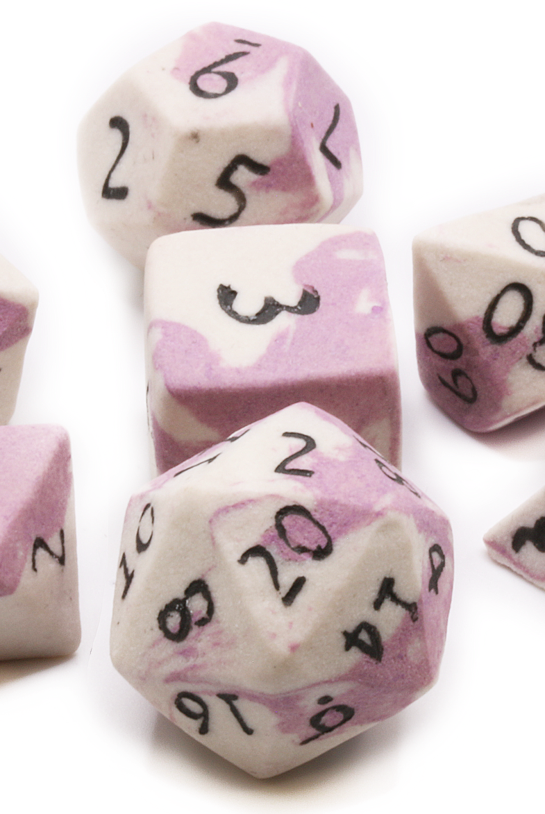 Thought Ray Ceramic Dice Set