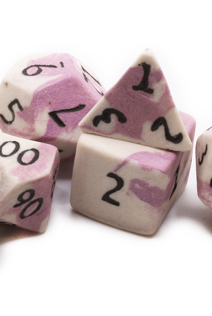 Thought Ray Ceramic Dice at Dark Elf Dice