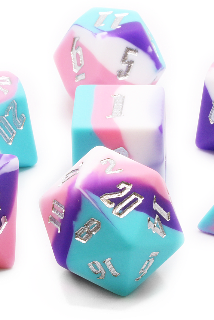 Bardic Performance Silicone Dice Set