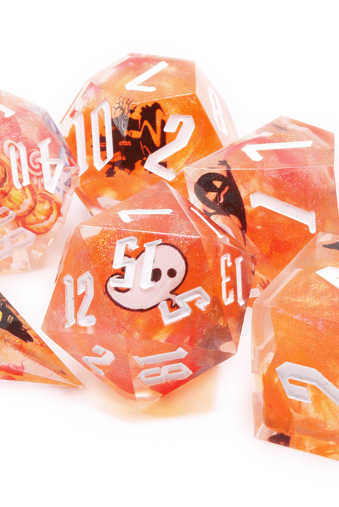 Premium Halloween Dice Set at Dark Elf Dice