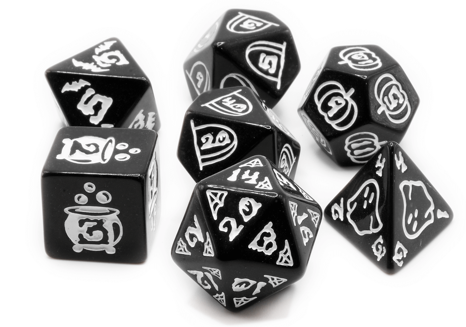 Halloween Dice Set at Dark Elf Dice