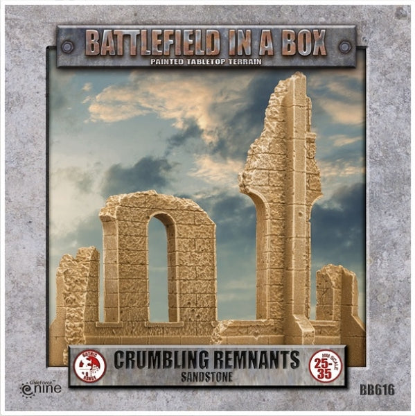 Battlefield in a Box Crumbling Remnants Sandstone Terrain
