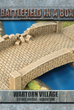 Battlefield in a Box Terrain Ruined Bridge