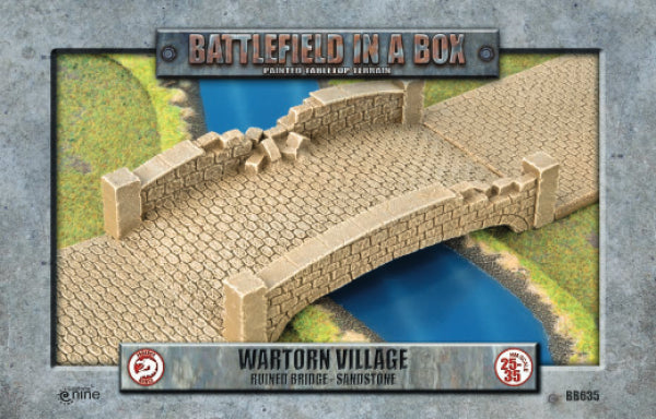 Battlefield in a Box Terrain Ruined Bridge