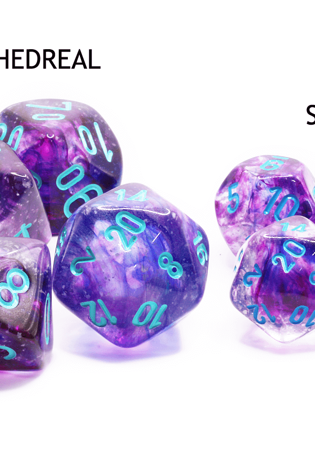 Chessex Mega-Hedrals Giant Dice size comparison