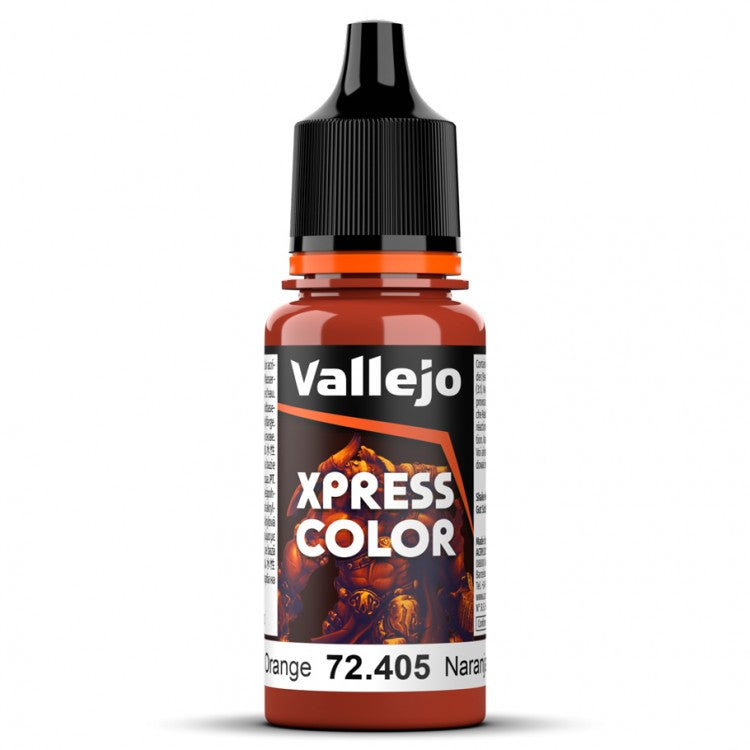 Martian Orange Vallejo Xpress Color Contrast Speed Paint for Fantasy and Wargame Miniatures