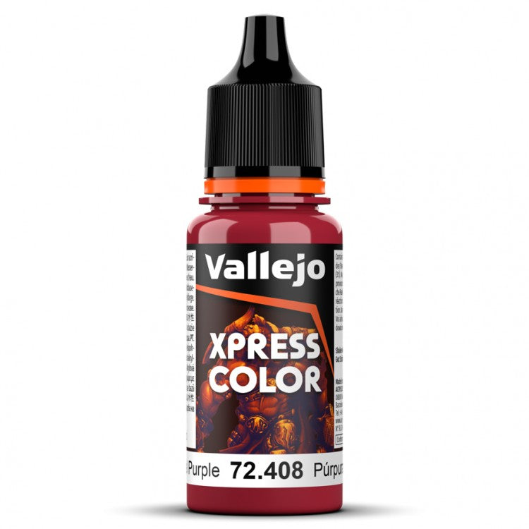 Cardinal Purple Vallejo Xpress Color Contrast Speed Paint for Fantasy and Wargame Miniatures