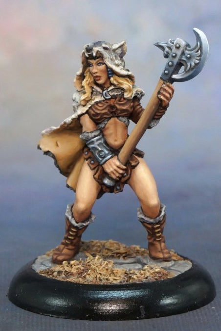 Female Barbarian Miniature