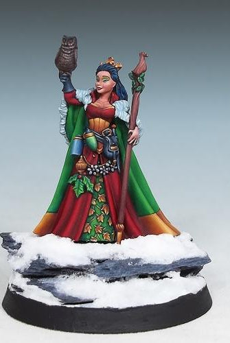 D&D Miniatures Female Druid