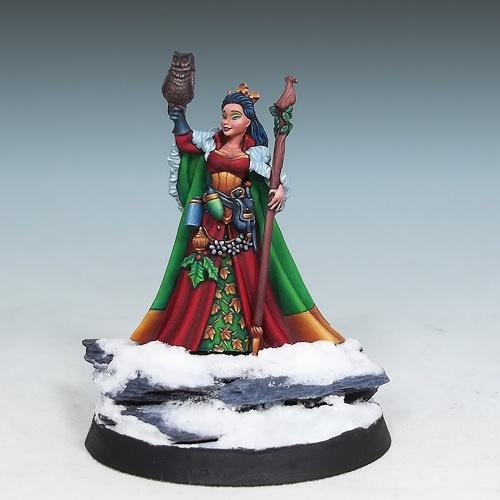 D&D Miniatures Female Druid