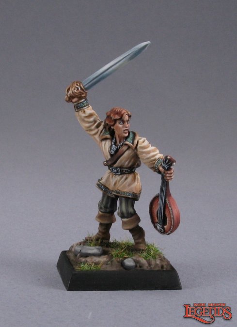 Alfred Redlute Bard Miniature