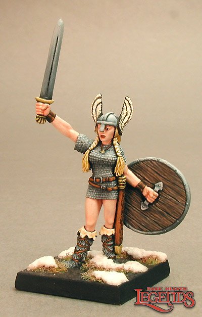 Female Viking Miniature