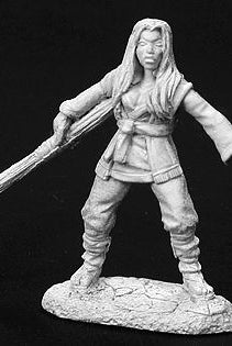 dnd miniature female monk