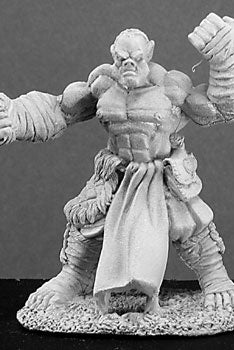 D&D Half-Orc Monk Miniature
