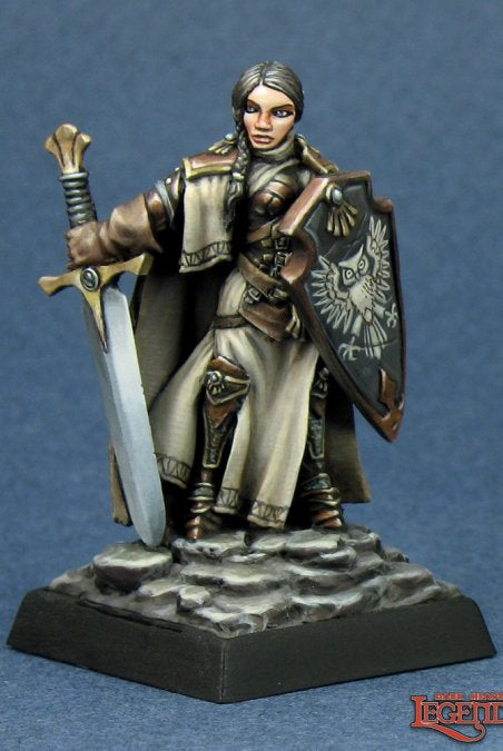 D&D Female Paladin Miniature