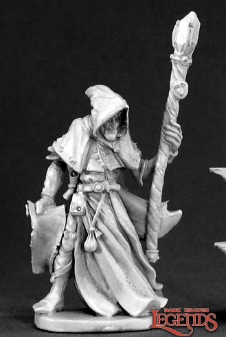 D&D Elf Wizard Miniature