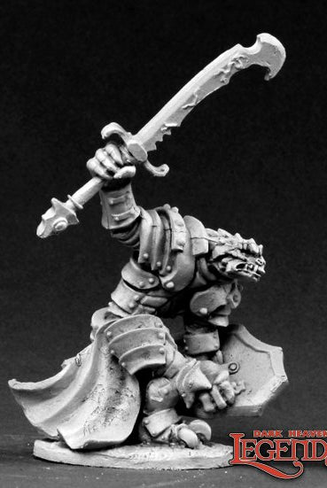 D&D Dragon Paladin Miniature