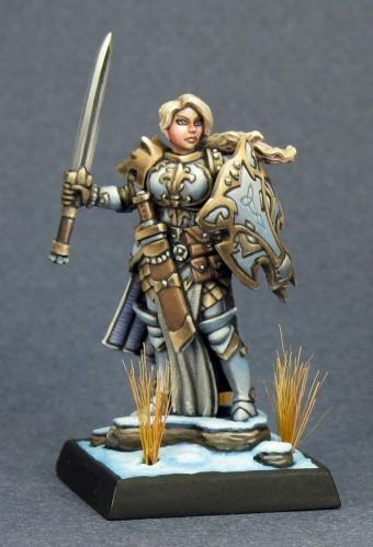 Female Paladin RPG Miniature 3788