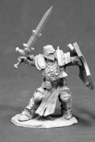 D&D Miniatures Paladin Champion
