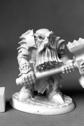 Reaper Miniatures Dark Dwarf Pounder 3898