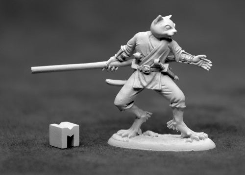 D&D Catfolk Monk Miniature