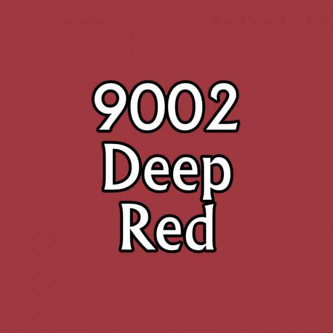 Reaper Master Series Paints: (Deep Red 9002)