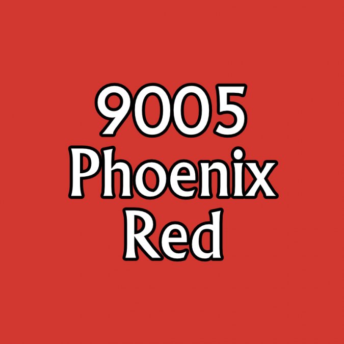 Reaper MSP Paints Phoenix Red 9005