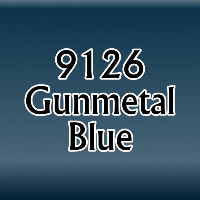 Reaper MSP Paints Gunmetal Blue 9126