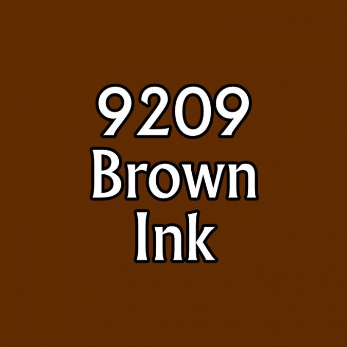 Reaper MSP Paints Brown Ink 9209