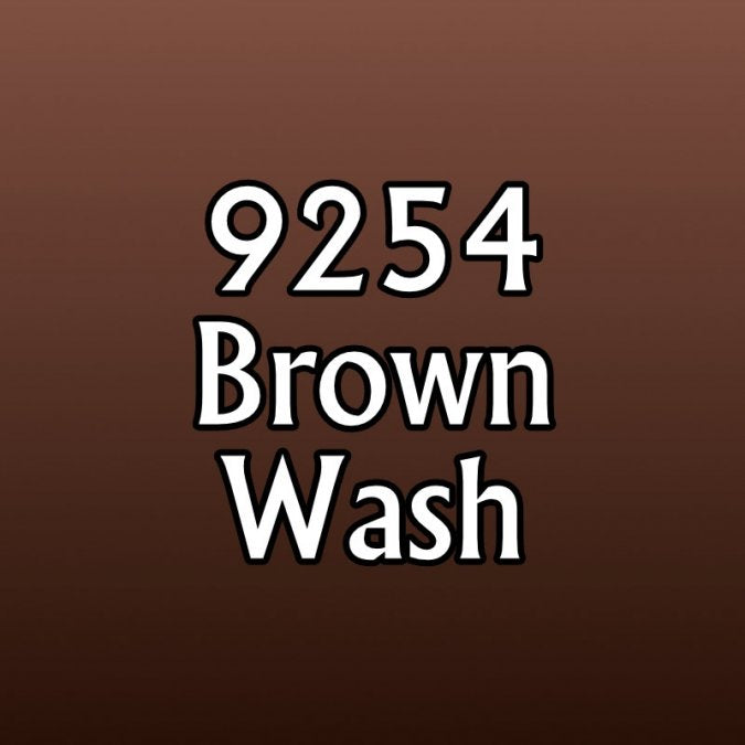 Reaper MSP Paints Brown Wash 9254