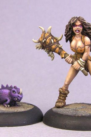 Bombshell Miniatures BOM10018 Cave Girl