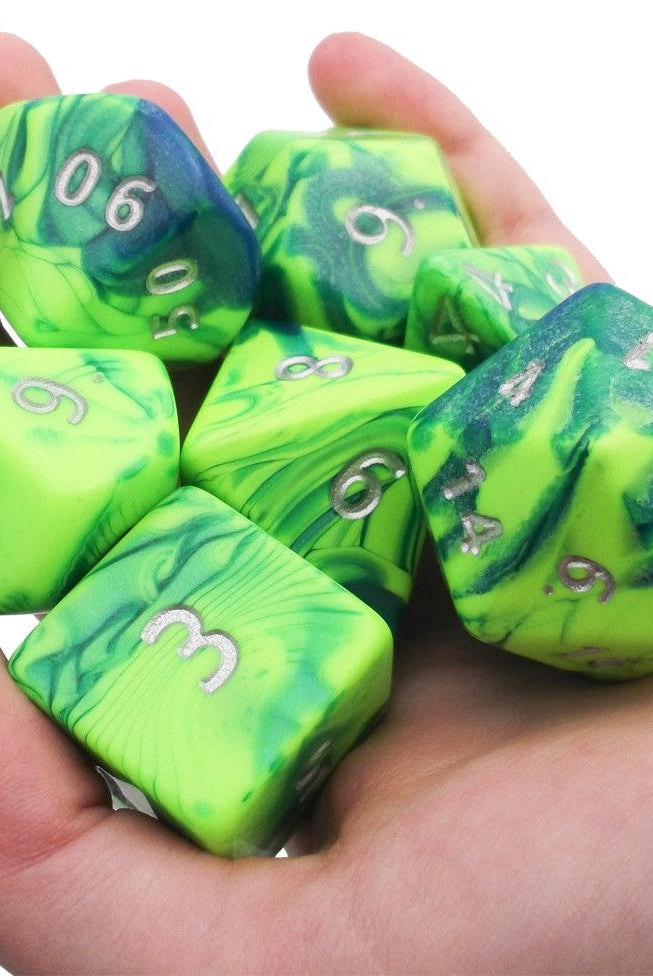 Toxic Giant Dice Yellow Red