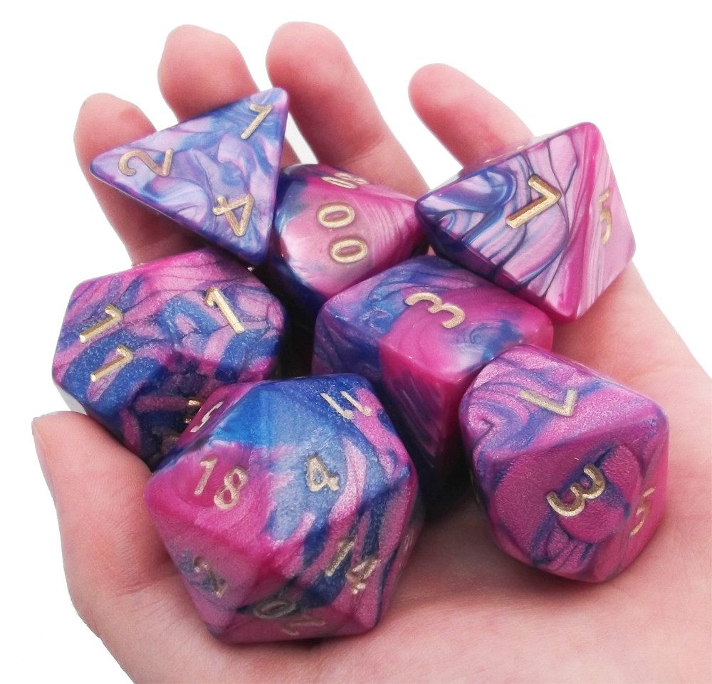 Toxic Giant Dice Pink Blue